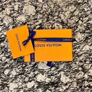 Louis Vuitton Box and Ribbon Gift Set - Small